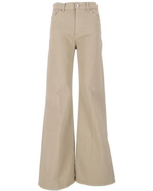 Dondup Jeans ,Katoen Amber Wide Jeans - Naturel