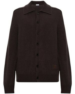 Burberry Channing Kaschmir Cardigan - Schwarz