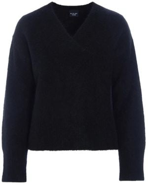 Bitte Kai Rand V-Neck Knitwear - Azul