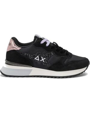 Sun 68 Trainers - Black