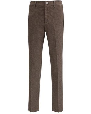 Cruna Slim-Fit Trousers - Marron