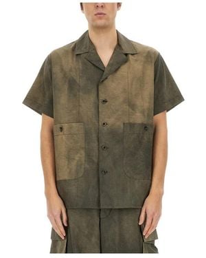 Uma Wang Short Sleeve Shirts - Green