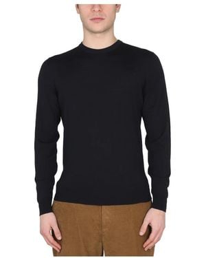 Drumohr Rundhals-Strickware - Schwarz