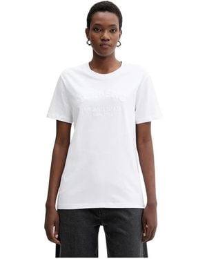 Iceberg Baumwoll-T-Shirt - Weiß