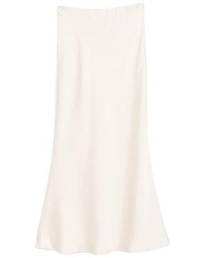D.exterior Midi Skirts - White
