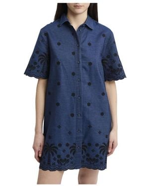 MC2 Saint Barth Shirt Dresses - Blue