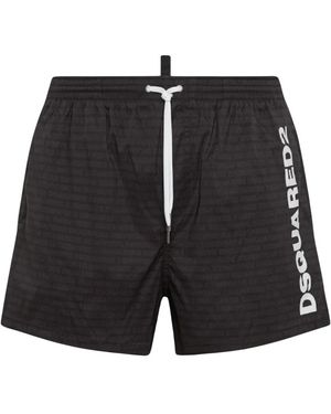 DSquared² Boxer Midi - Zwart