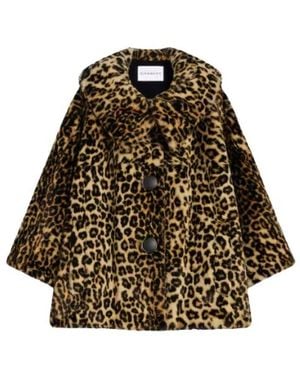 Givenchy Faux Fur & Shearling Jackets - Brown