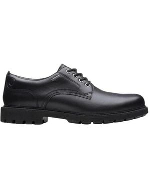 Clarks Batcombe Tie Gtx Schnürschuhe - Schwarz