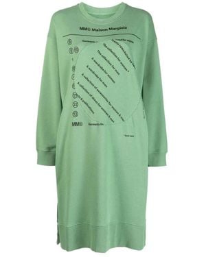 MM6 by Maison Martin Margiela Short Dresses - Verde