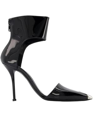 McQueen High Heel Sandals - Black