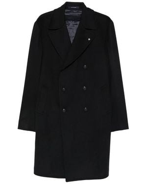 Tagliatore Jassen ,Zwart ,Wol Arden Coat