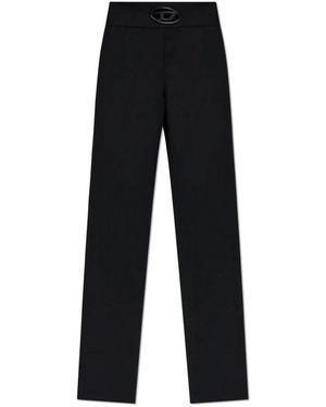 DIESEL Straight Trousers - Black
