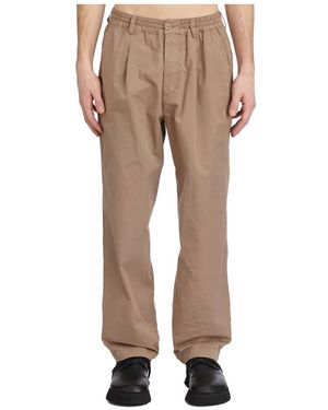 Paura Straight Trousers - Natural