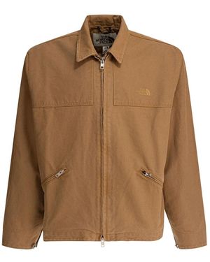 The North Face Braune Baumwolljacke Für Outdoor-Aktivitäten