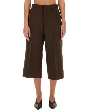 Ami Paris Long Shorts - Brown