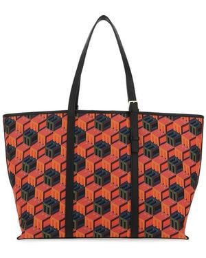 MCM Shopping Bags - Red