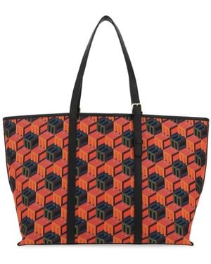 MCM Tote Bags - Red