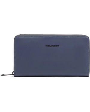 Piquadro Corner 2.0 Clutch - Blau