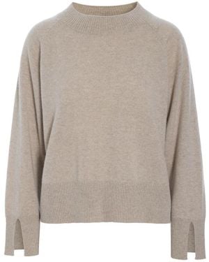 Bitte Kai Rand Round-Neck Knitwear - Gris
