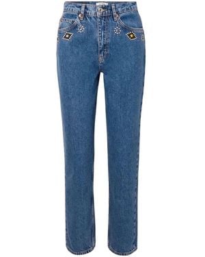 RE/DONE Straight Fit Jeans - Blue