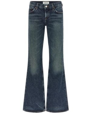 Agolde Jeans ,Blauw ,Denim Low Rise Boot Jeans