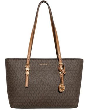 Michael Kors Tassen ,Bruin ,Leer Md Ew Tz Tote