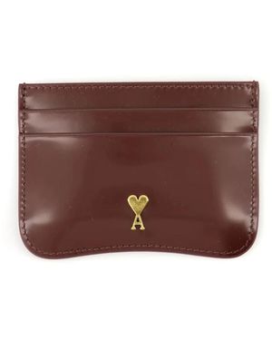Ami Paris Wallets & Cardholders - Marrone