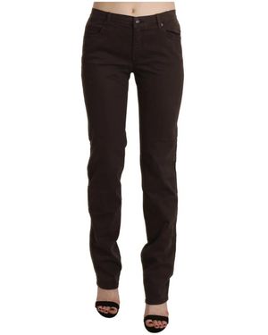 Ermanno Scervino Slim-Fit Trousers - Black