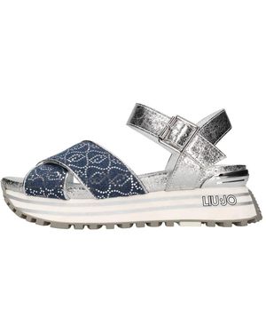 Liu Jo Sandalen Mehrfarbig - Blau
