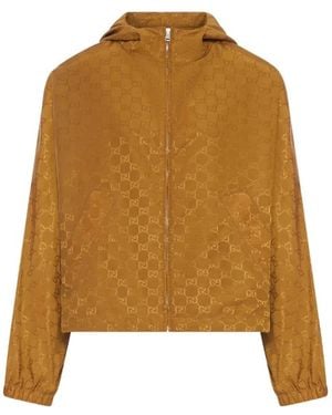 Gucci Gg Nylon Jacket - Bruin