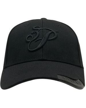 3.PARADIS Caps - Negro