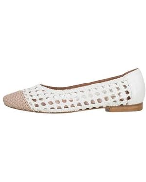 Poche Paris Ballerina Shoes - White