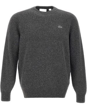 Lacoste Round-Neck Knitwear - Gris