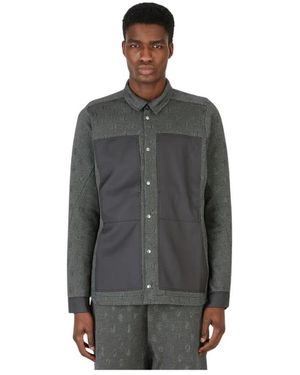 BYBORRE Overhemden ,Veelkleurig ,Katoen Shirts - Grijs