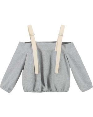 8pm Round-Neck Knitwear - Gris