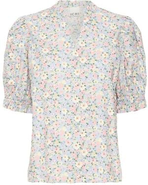 Ichi Blouses - White