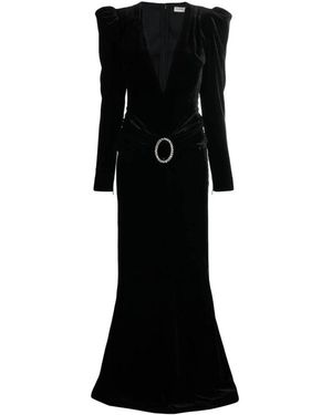Alessandra Rich Maxi Dresses - Black