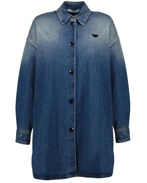 Prada Shirt Dresses - Blue