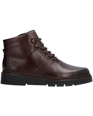 Rieker Lace-Up Boots - Marrone