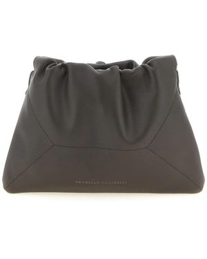 Brunello Cucinelli Bc Duo Pouch - Grijs