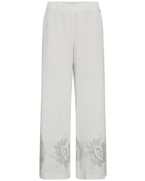 Mos Mosh Wide Trousers - Grey