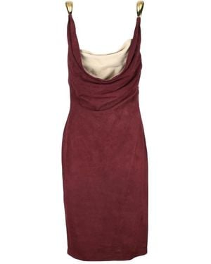 Bottega Veneta Short Dresses - Rojo