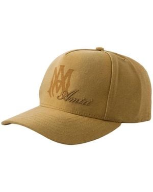 Amiri Accessoires ,Groen ,Katoen Ma Script Cap