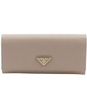 Prada Wallets & Cardholders - Natural