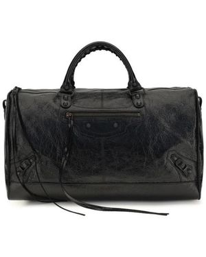 Balenciaga Tassen ,Zwart ,Leer Explorer Duffle Bag
