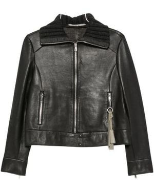 The Jack Leathers Leather Jackets - Negro