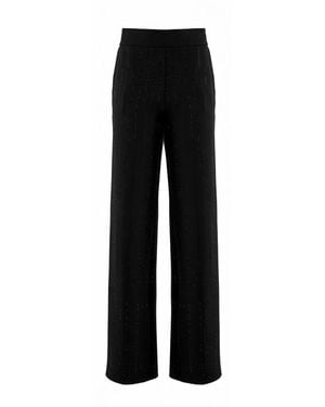 Nenette Pantaloni A Palazzo - Zwart