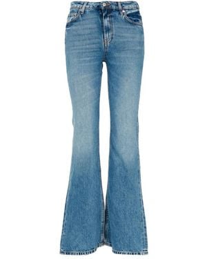 Roy Rogers Flared Jeans - Blue