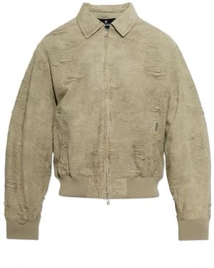 Represent Jacke Mit Kragen - Grün